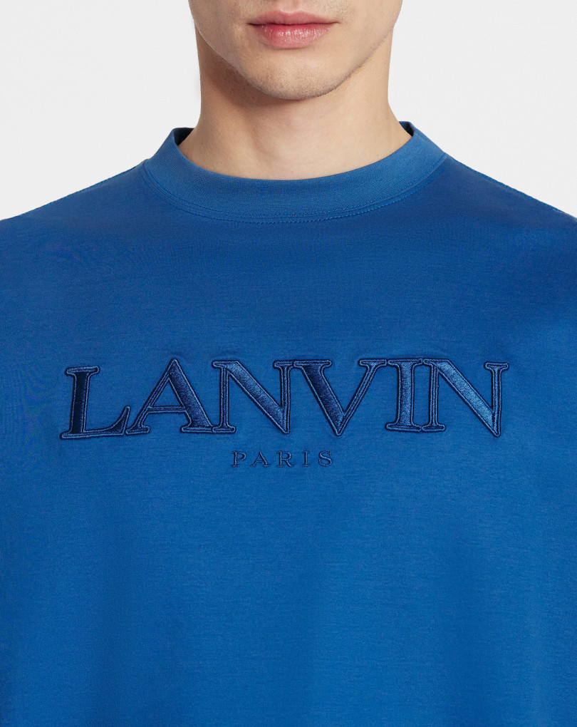 T-SHIRT OVERSIZE BRODÉ LANVIN PARIS