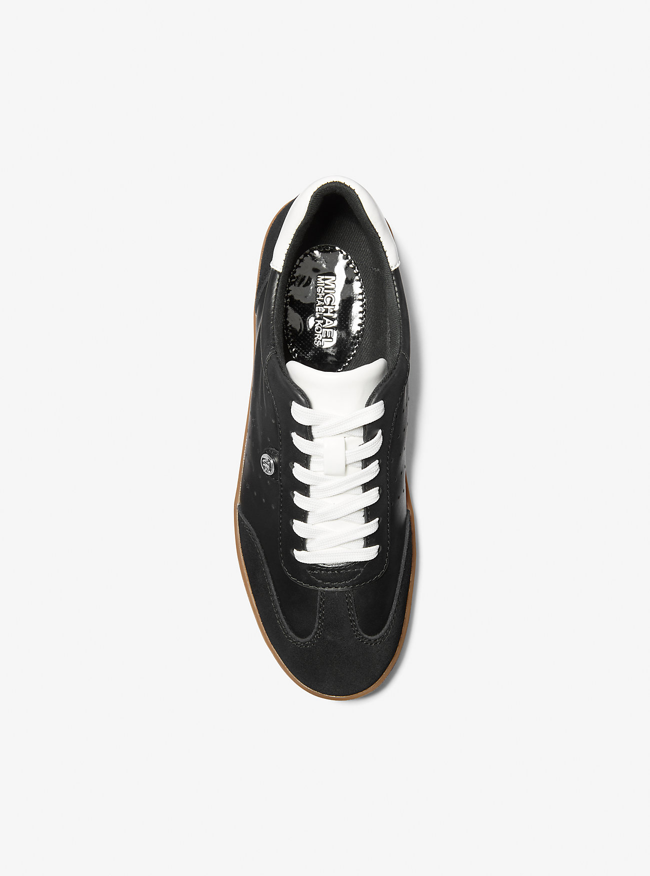 Scotty Leather Sneaker - BLACK