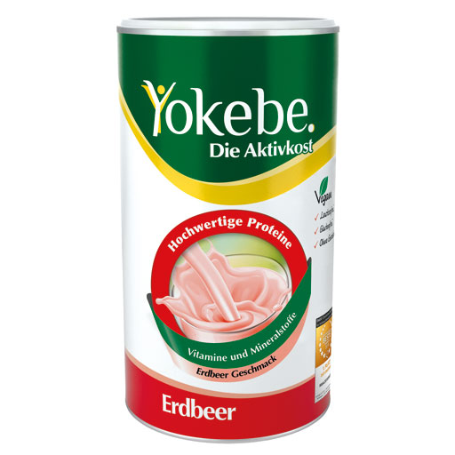 YOKEBE Erdbeer lactosefrei NF2 Pulver  500 g  Pulver