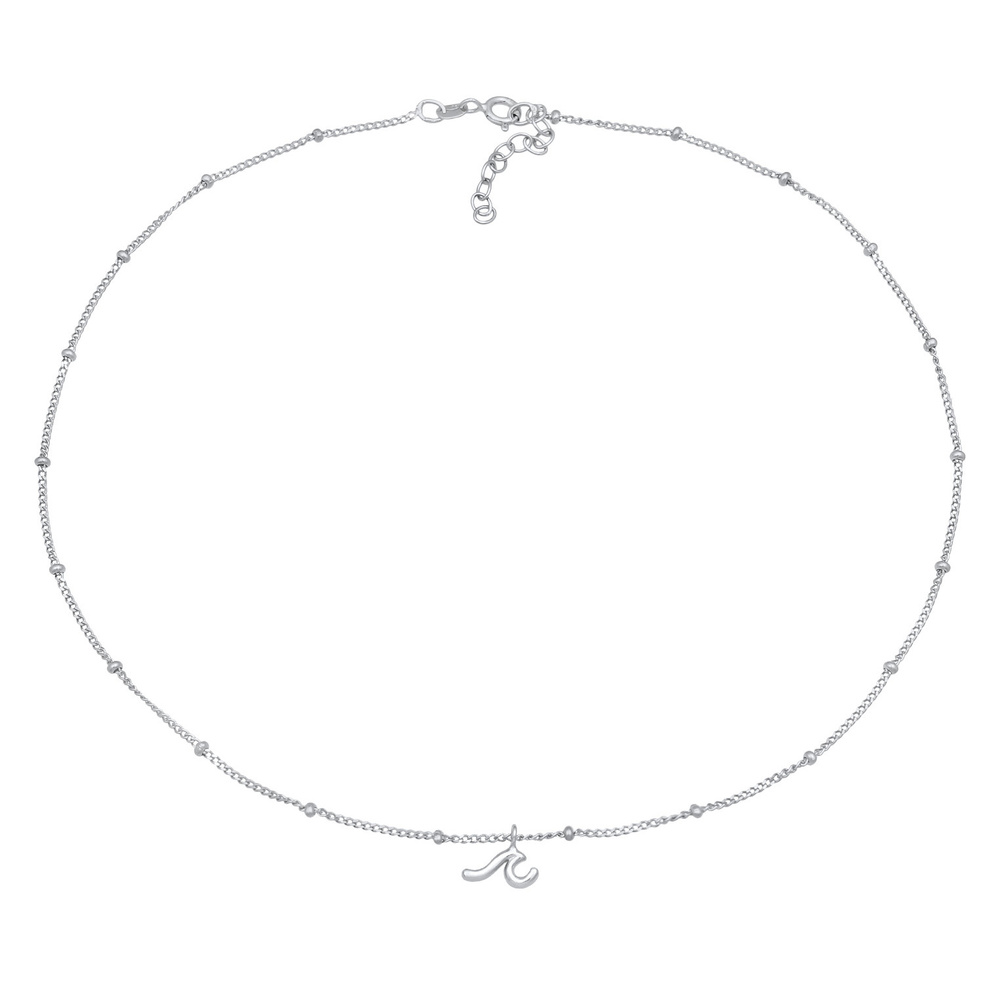 Elli Elli Collier Femmes Choker Vague Pendentif Surfeur Maritime en argent sterling 92 collier