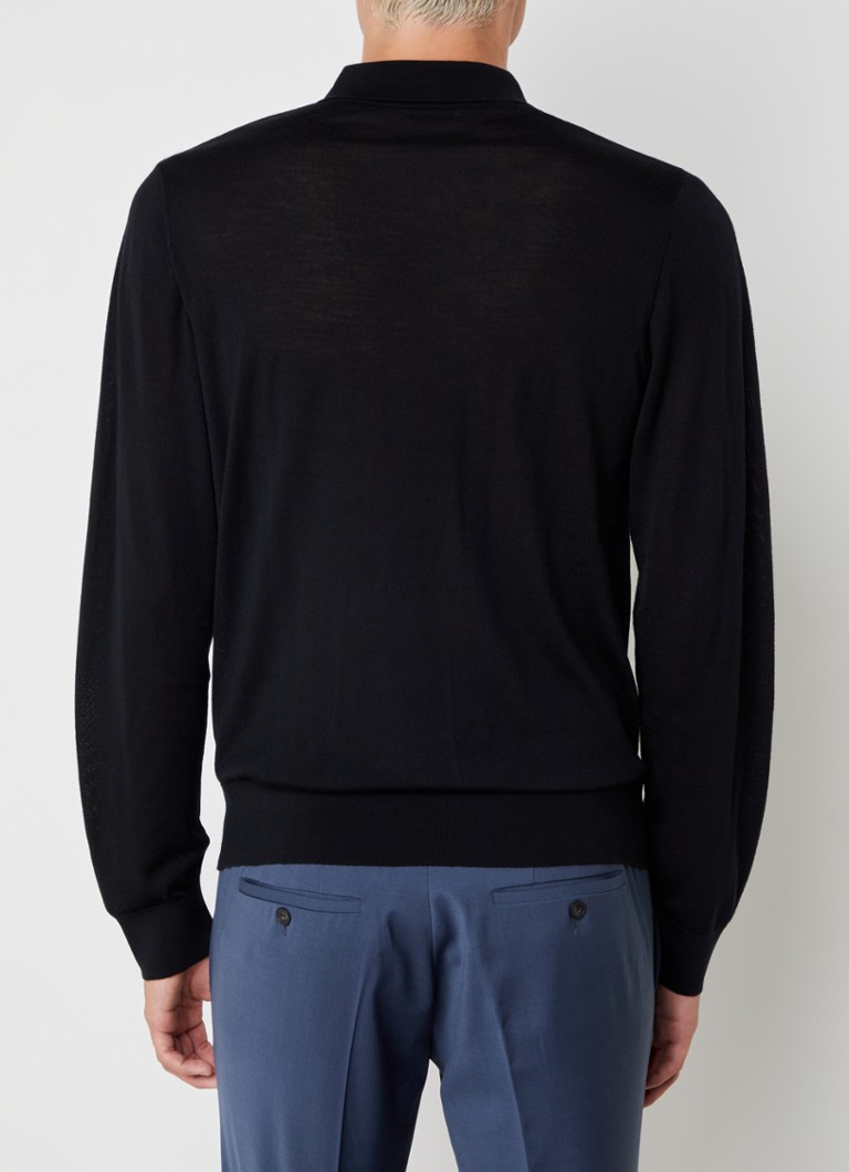 Camisa polo Sandro de lã fina