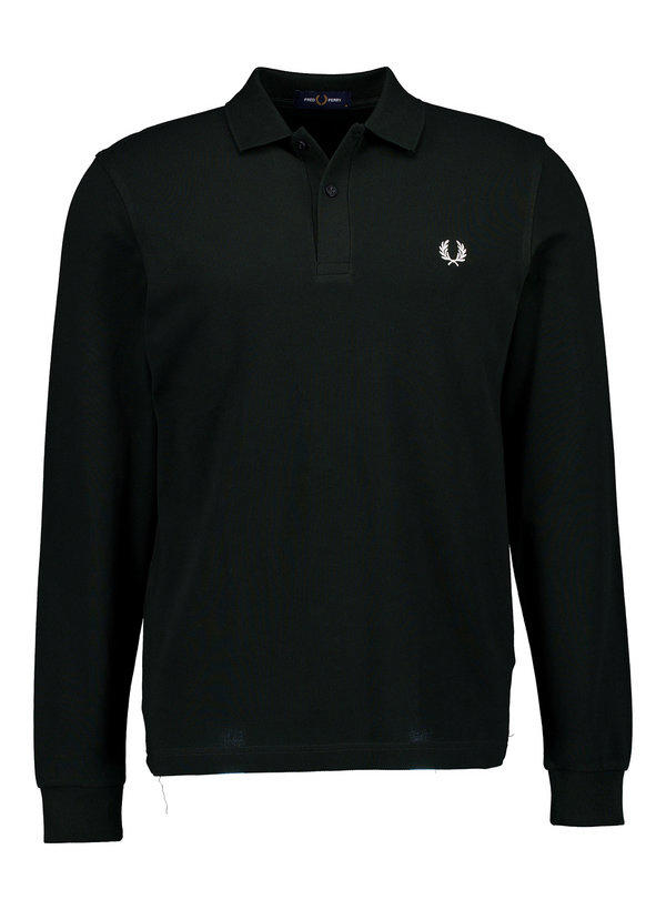 Fred Perry, Polo-Shirt, Baumwoll-Piqué, nachtgrün