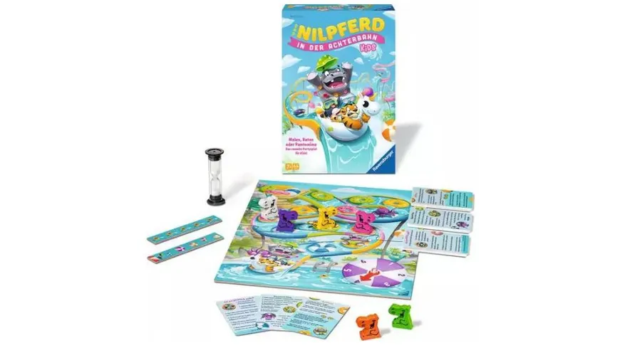 Ravensburger Spiel - Das Nilpferd in der Achterbahn Kids