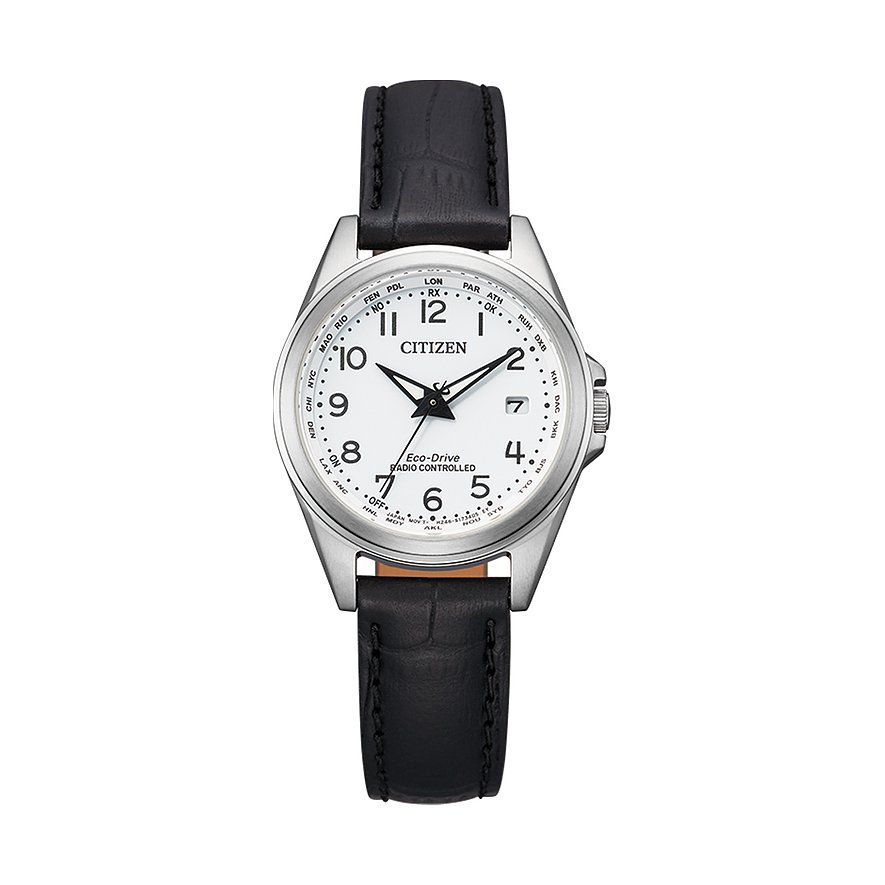 Citizen Damenuhr Leder Sport Eco Drive