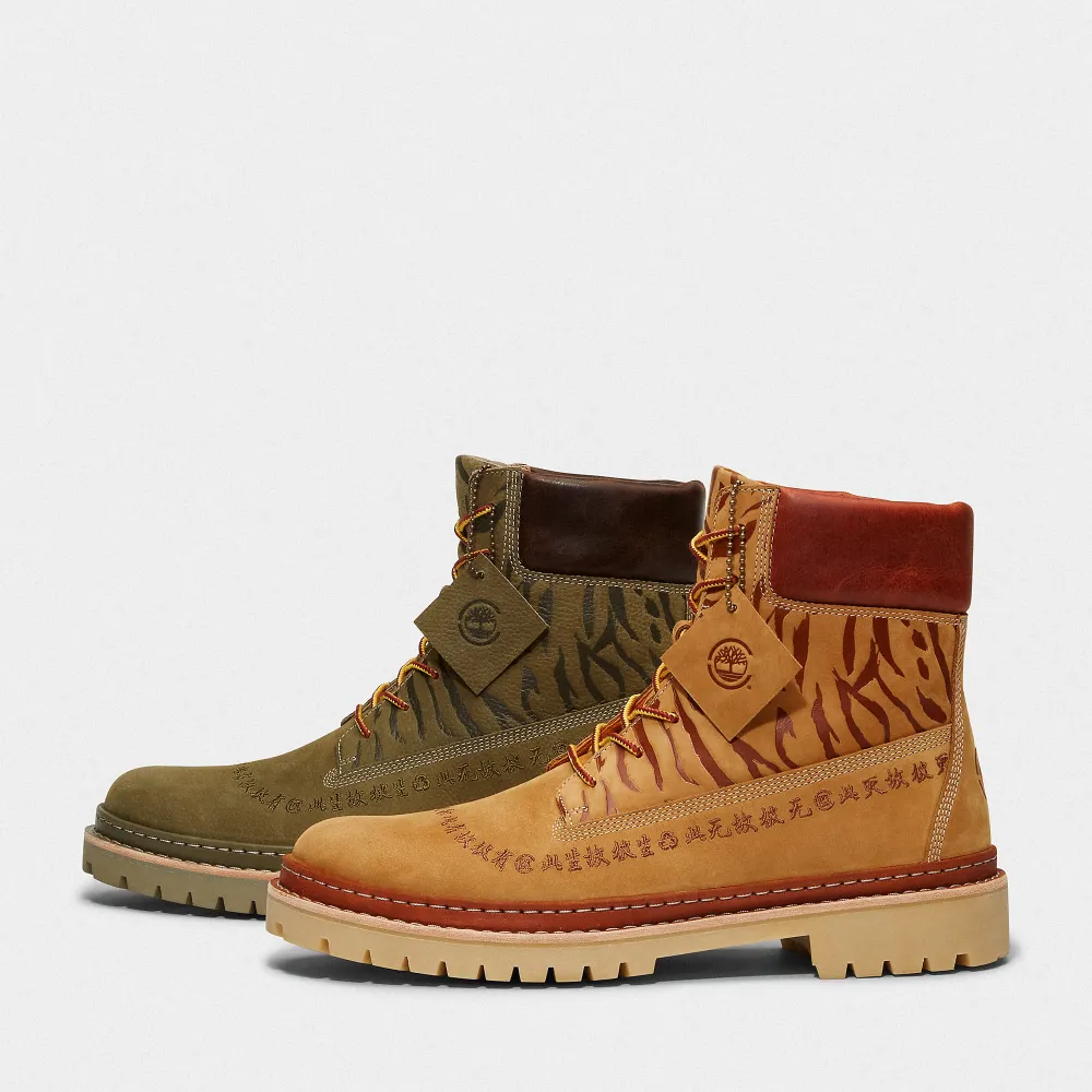 Timberland X Clot 6 inch boot TB0A66JKA581 / grün