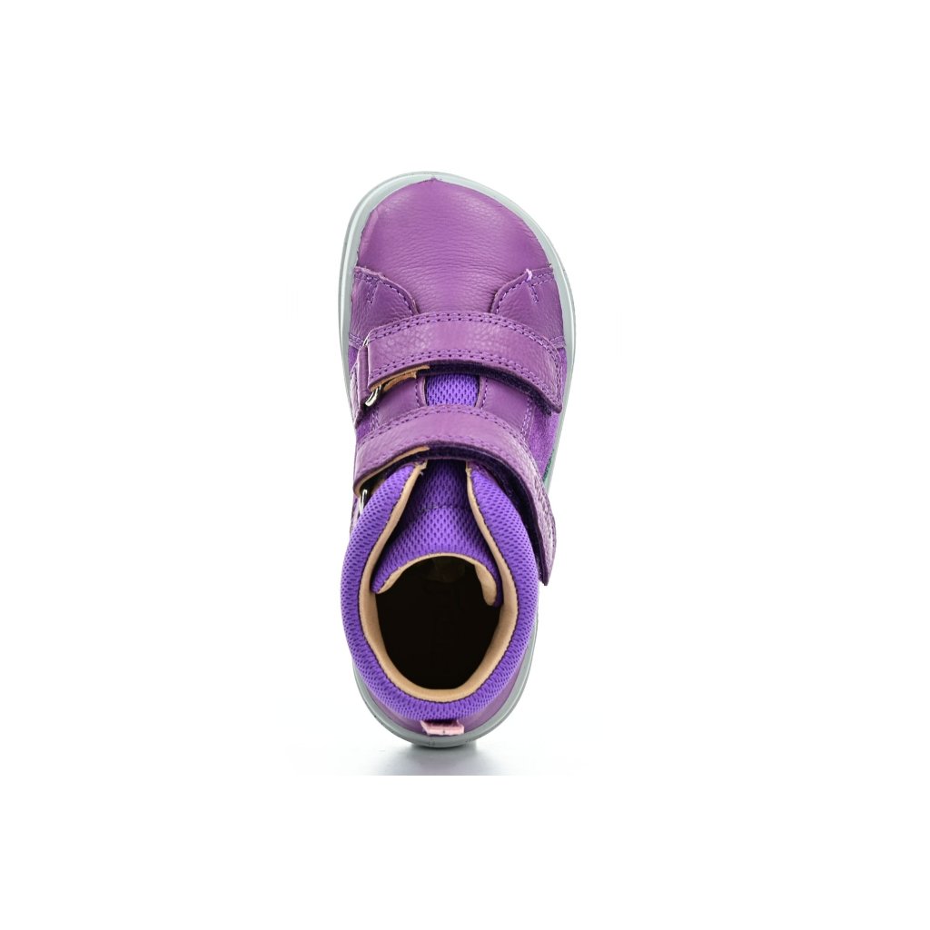 Superfit Superfree Nappa Lila/Grün Barfußstiefeletten