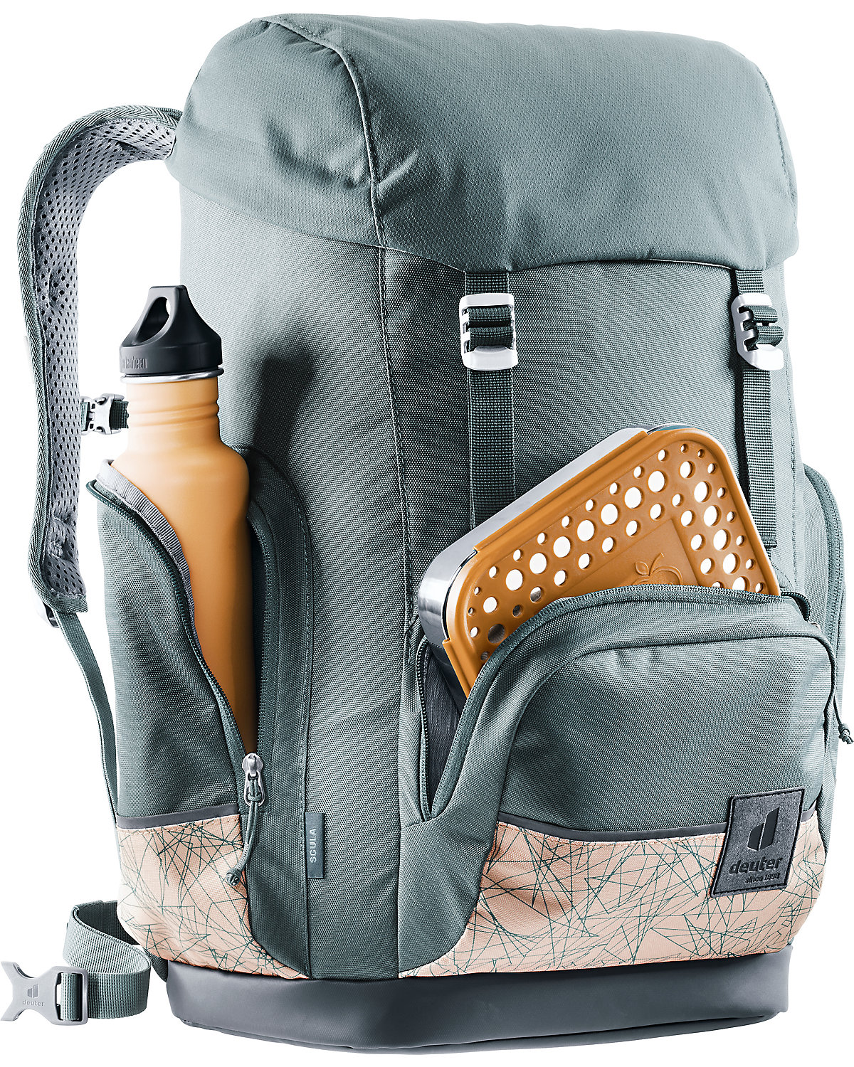 Schulrucksack SCULA teal-blush