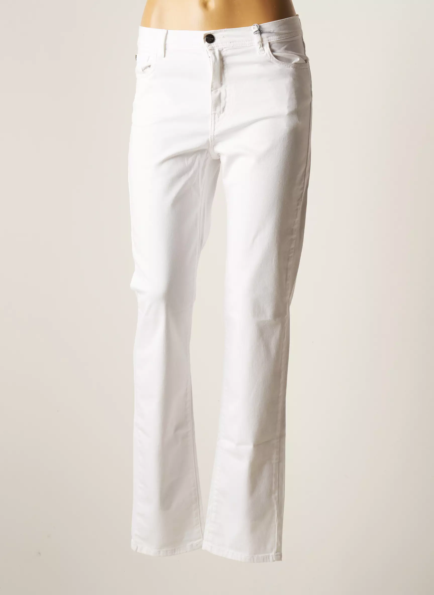Impaqt Pantalons Slim Femme couleur blanc