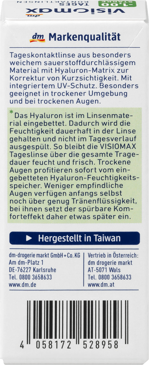 Tageslinsen -1,00, 8 St