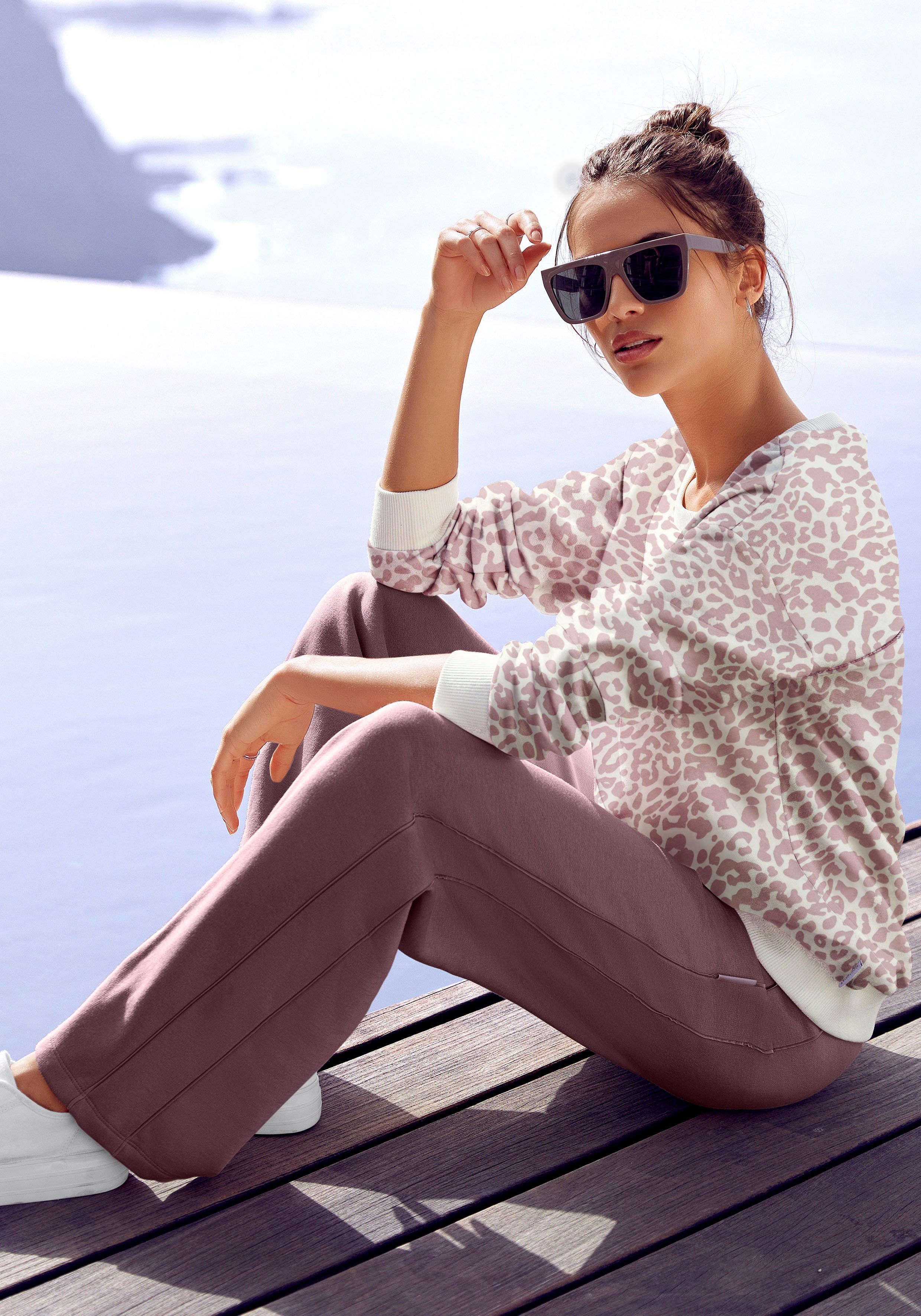 Bench. Loungehose mit weitem Bein, Loungeanzug