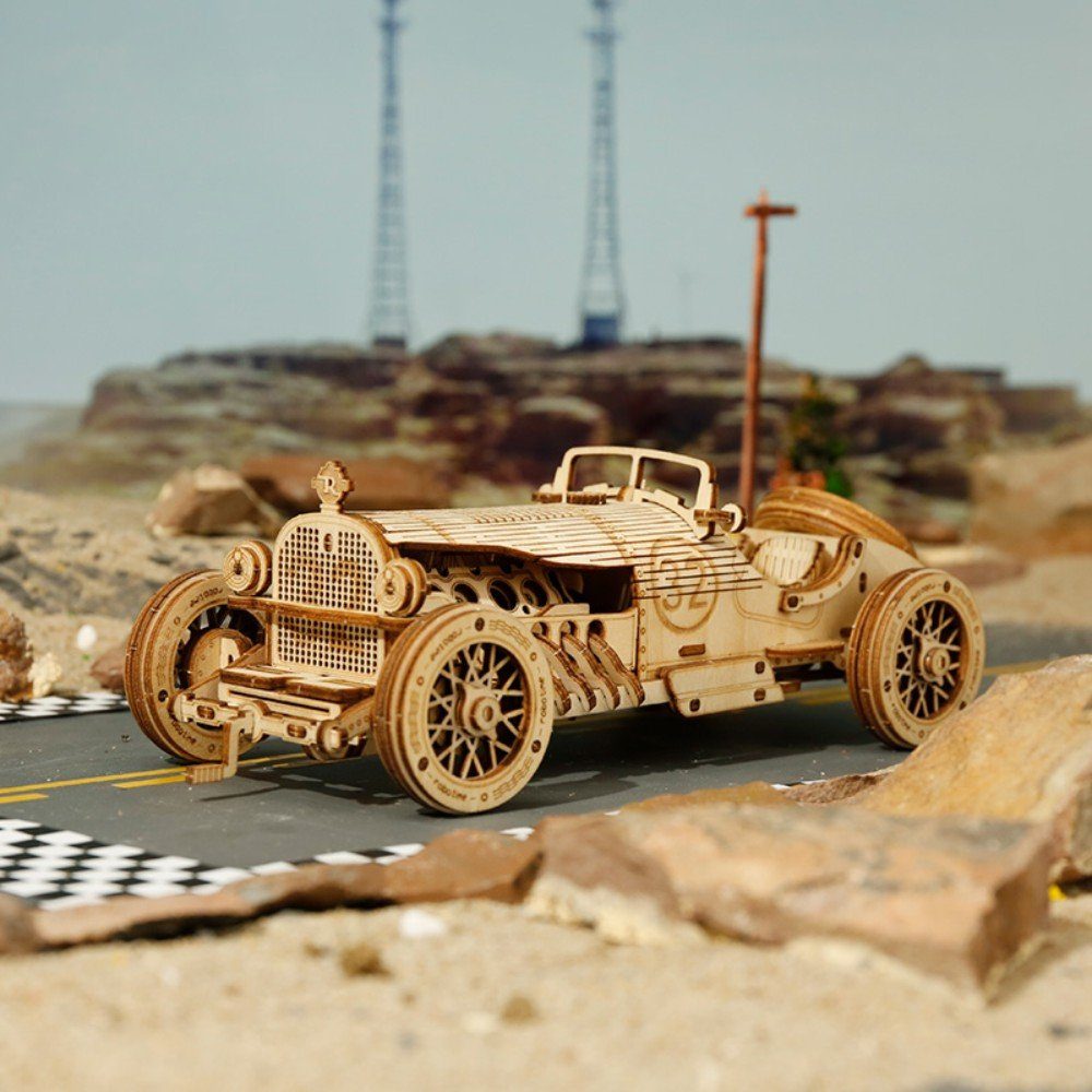 ROKR 3D-Puzzle Grand Prix Car, 220 Puzzleteile