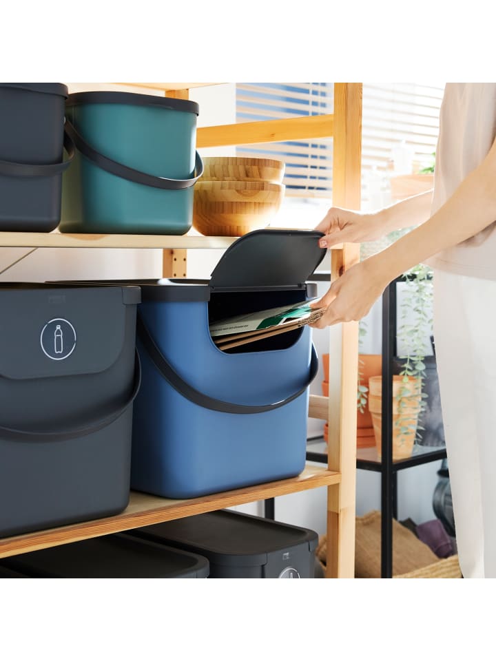 Rotho 3er Set Recycling Müllsystem 40 l ALBULA günstig kaufen onesize