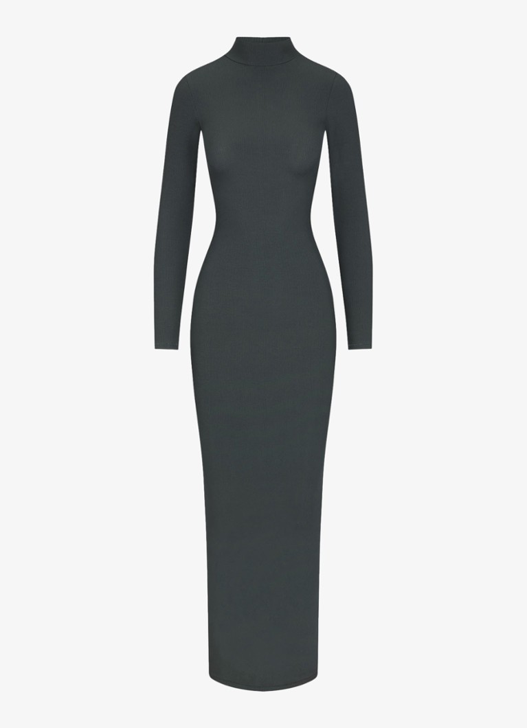 SKIMS Soft Lounge maxi dress with ribbed texture