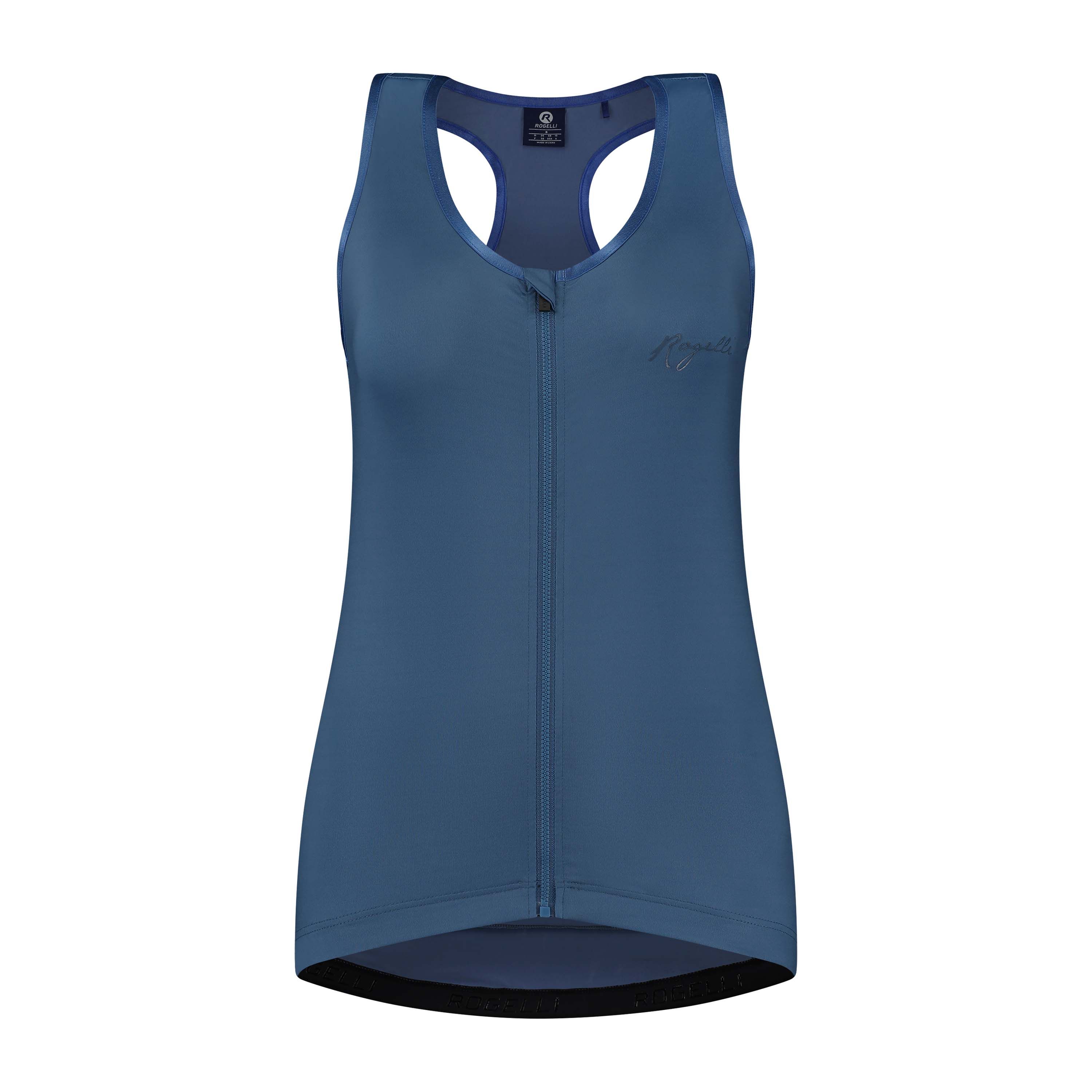 Rogelli Abbey Marine Damen Radtrikot Kurzarm