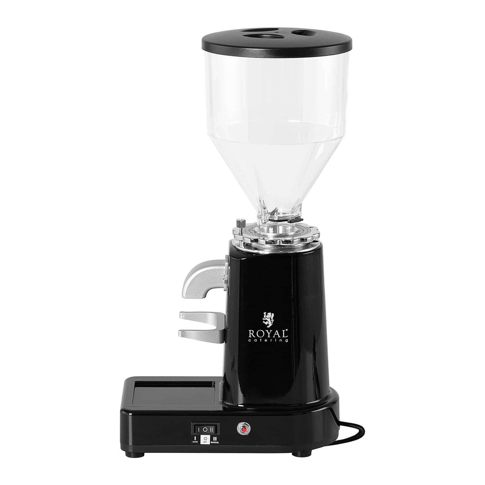 Royal Catering Kaffeemühle Kaffeemühle elektrisch Kaffee Mahl Maschine 200 W 1000 ml Kunststoff, 200 W