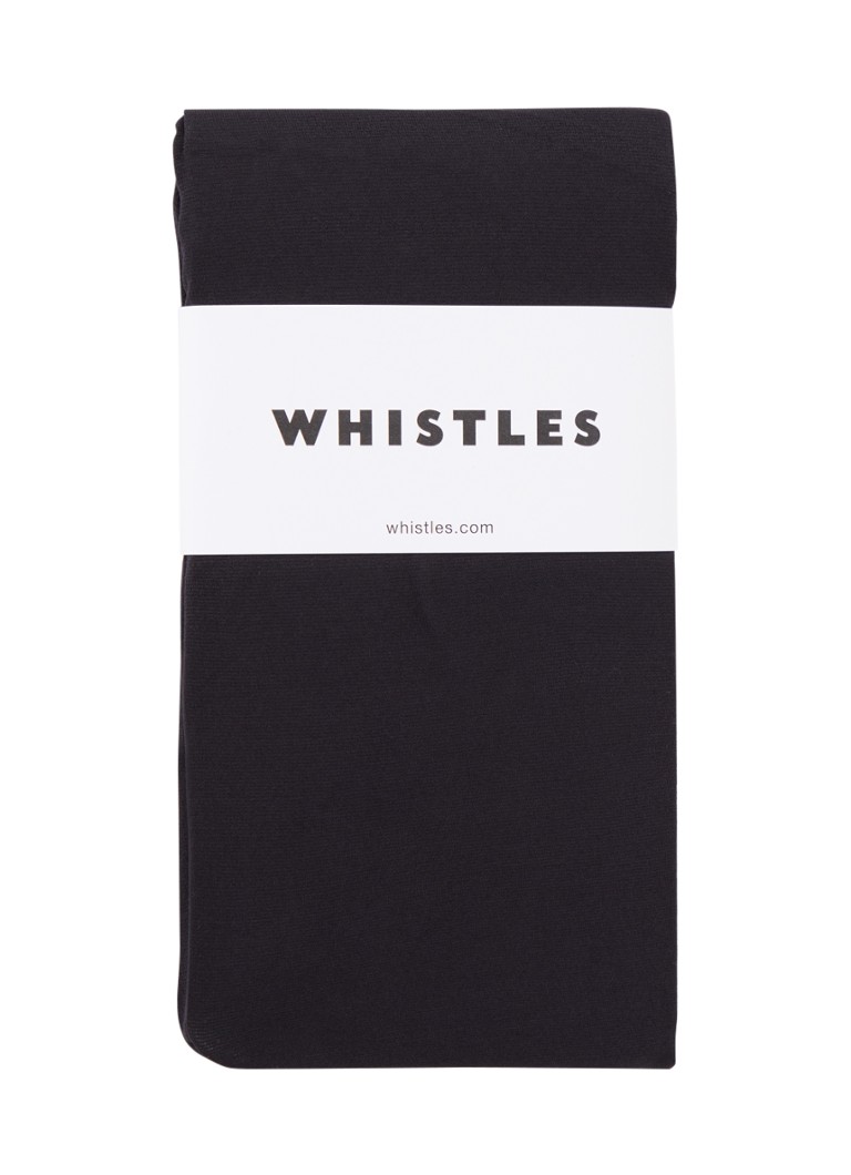 Majtki Whistles z czarnego materiału 45 den