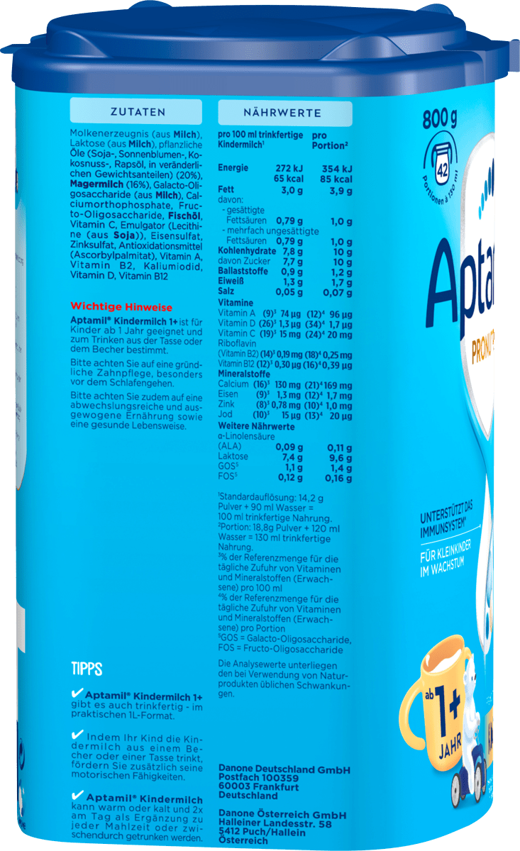Kindermilch Pronutra ab 1 Jahr, 800 g