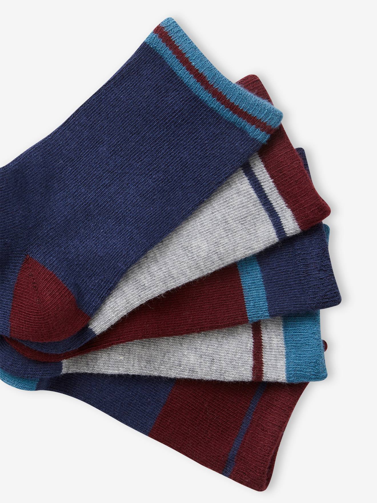 Vertbaudet 5er-Pack Jungen Socken BASICS Oeko-Tex - grün