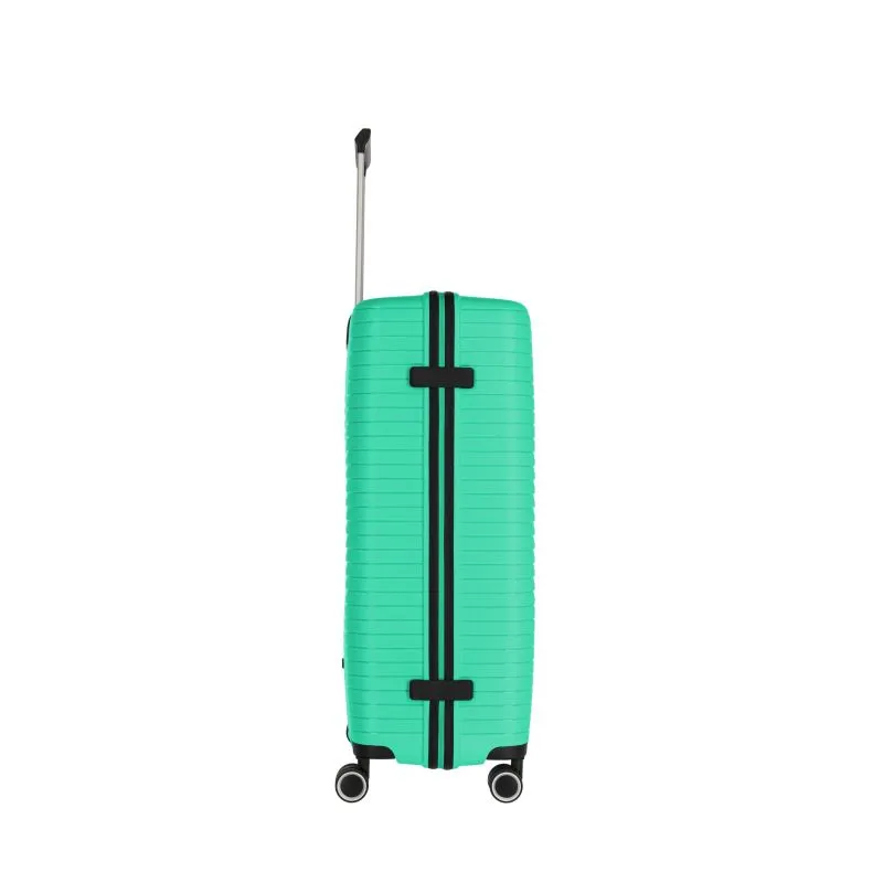 Travelite ORBITA Trolley L (77cm) mit 4 Rollen - Grün
