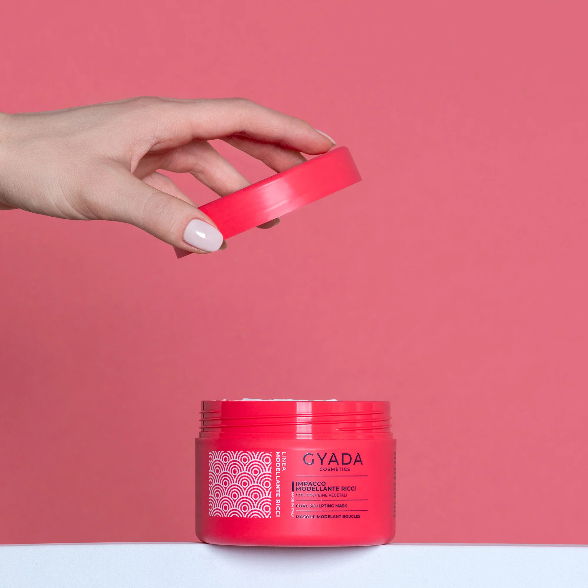 Oblikovalni paket za kodre Curl Shaping Line - vlažilna maska za lase, maska za definirane kodre, pred šamponiranjem