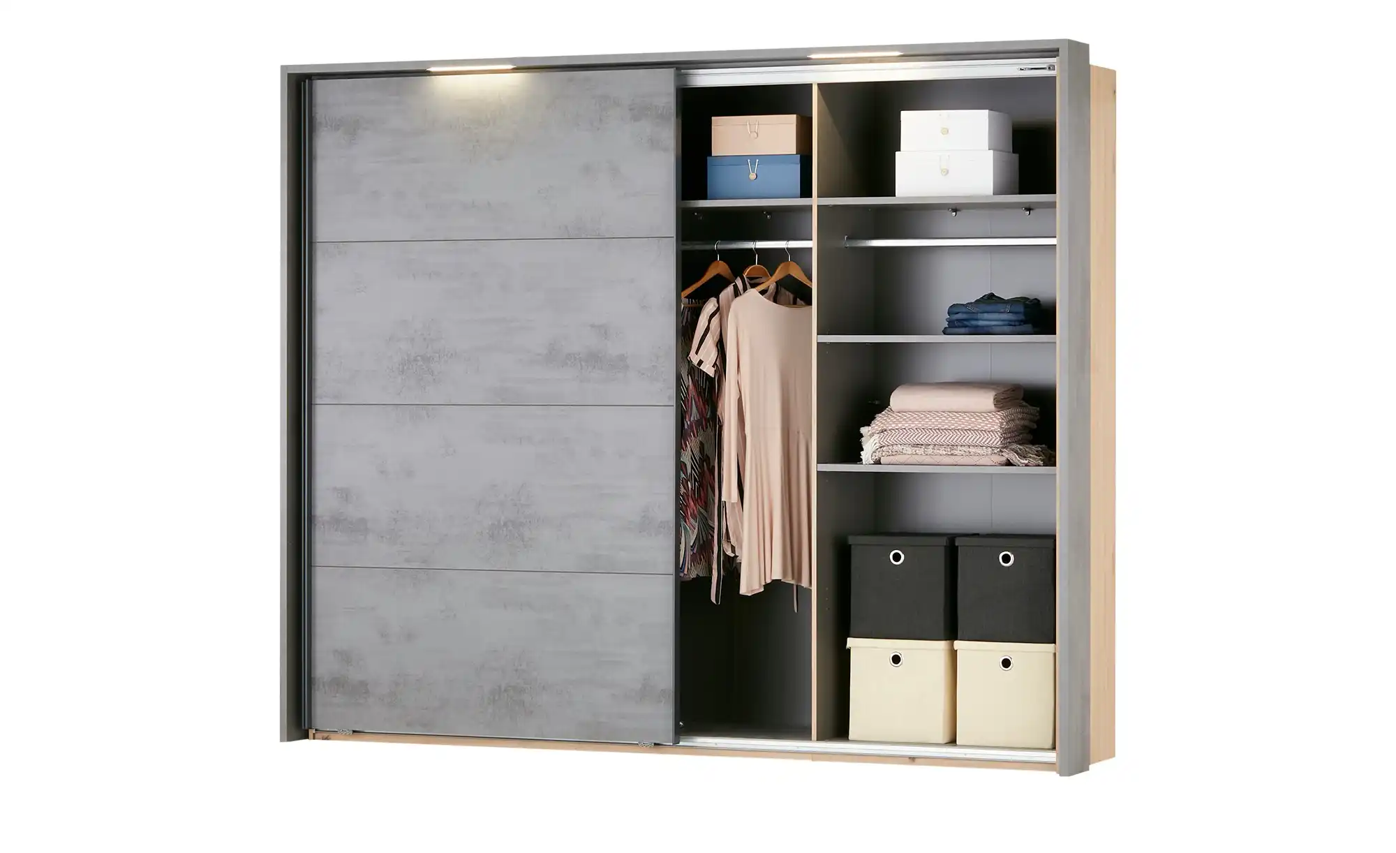 Schwebetürenschrank, 2-türig