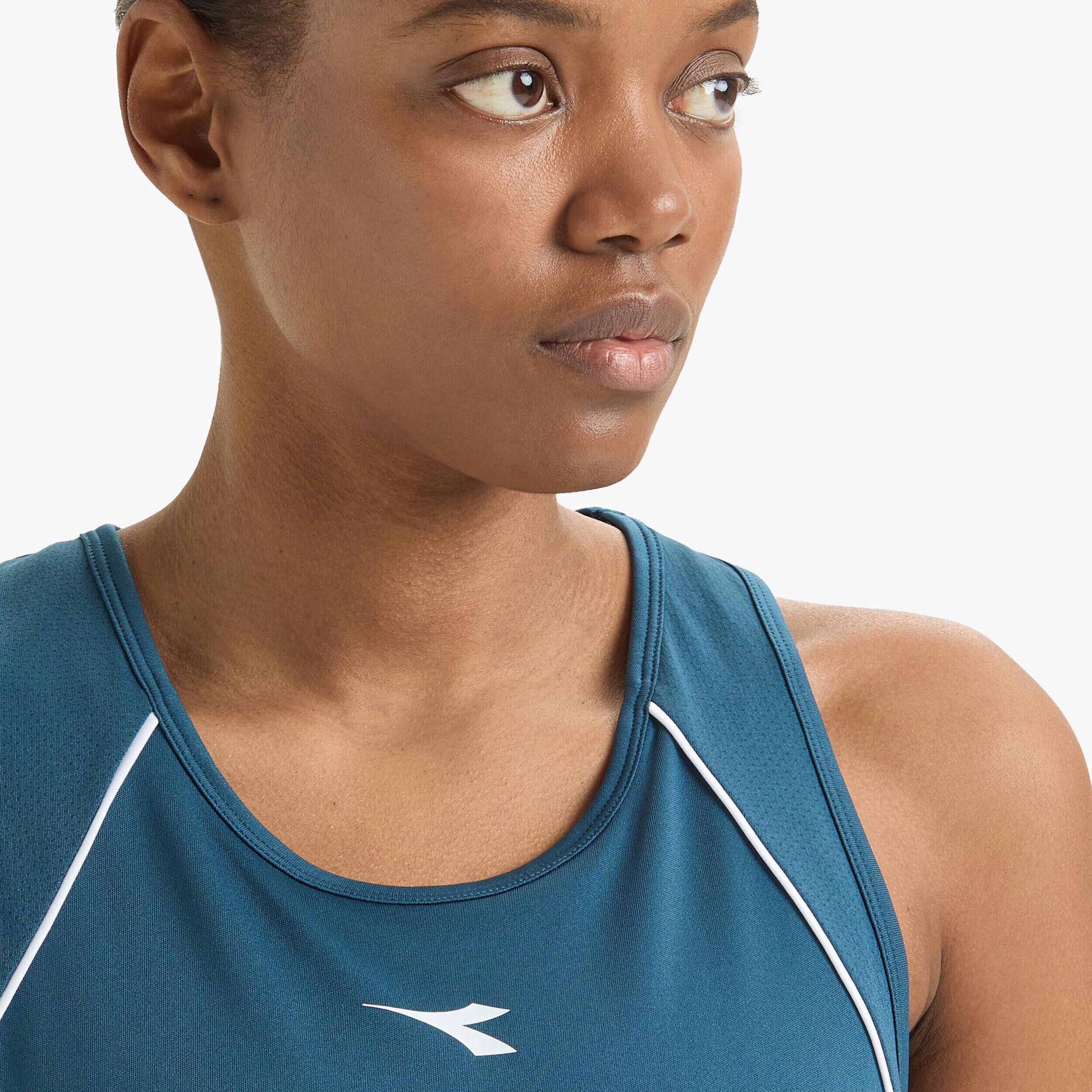 L. Core Tank-Top Damen - Petrol