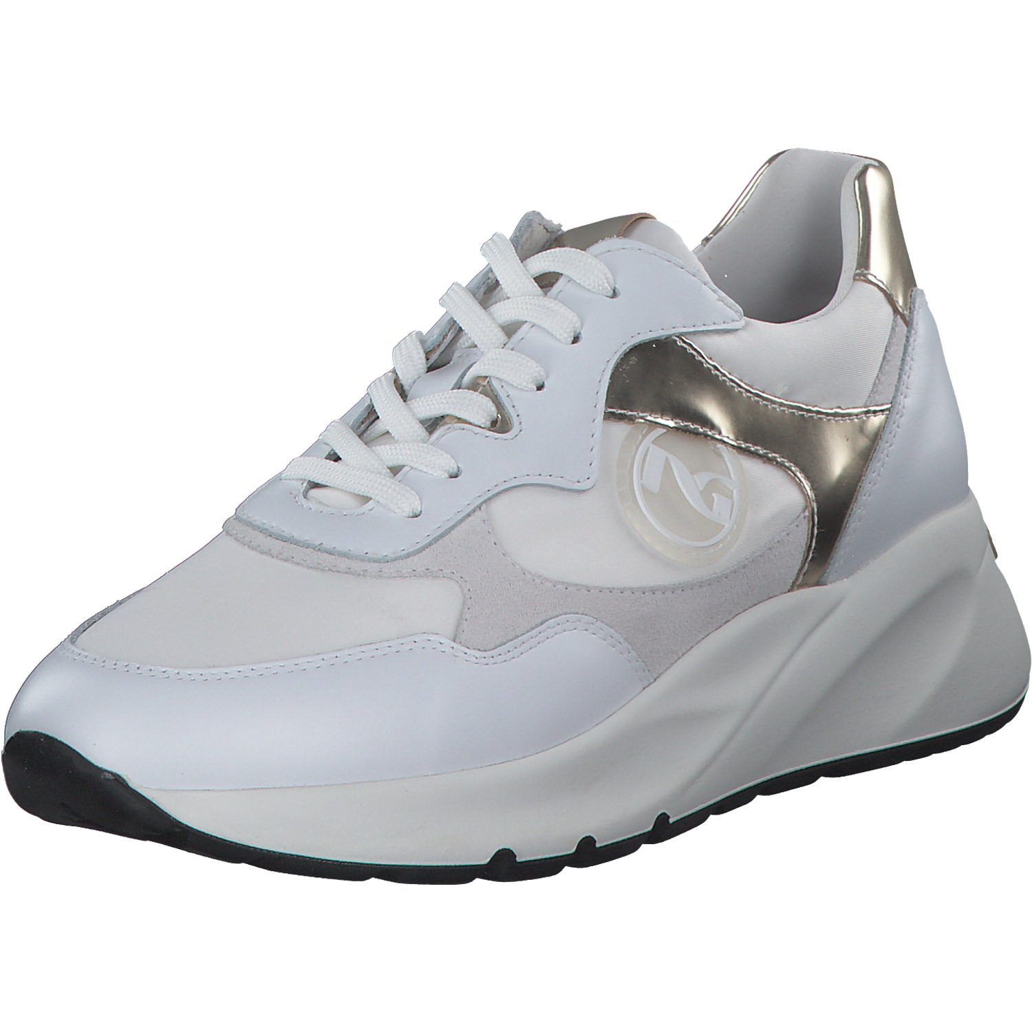 NeroGiardini E306414D, Schnürschuhe, Damen, Weiß