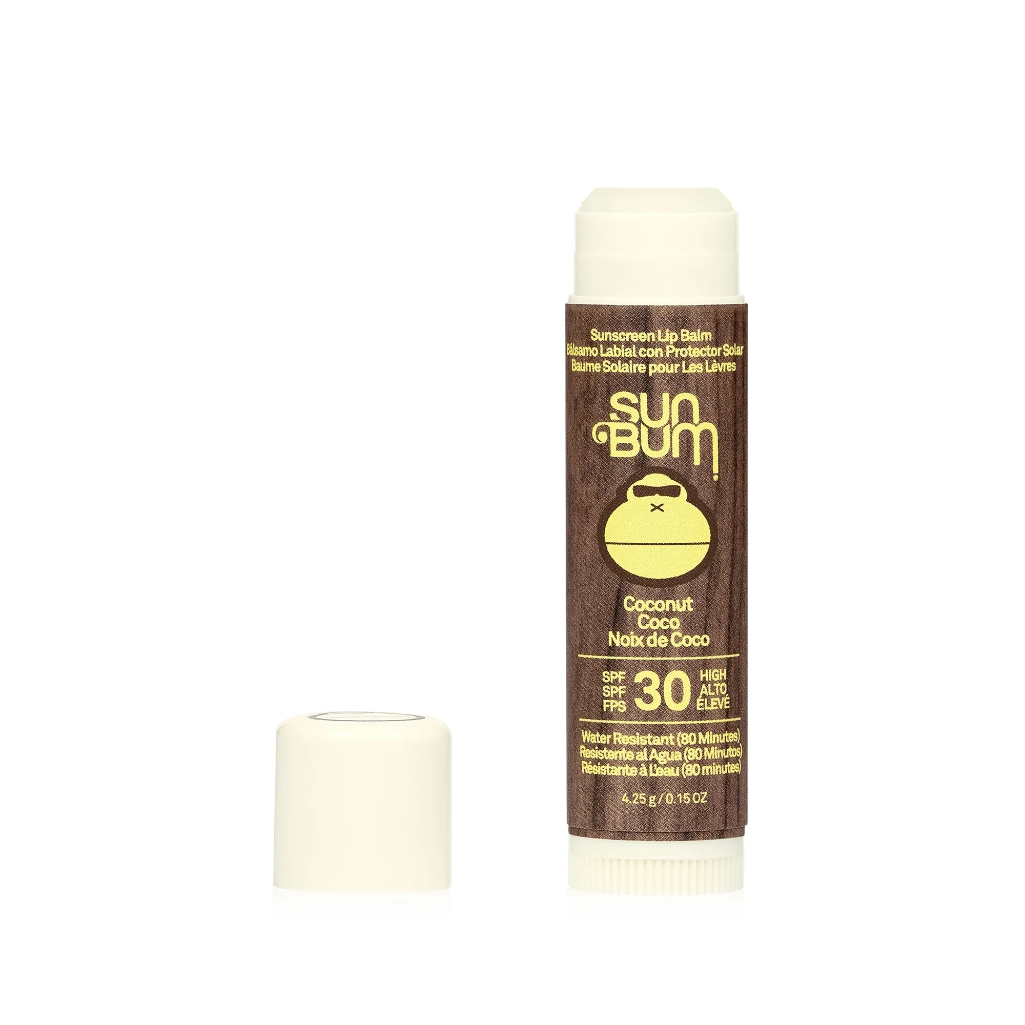 Sun Care SPF30 balzam za usne sa zaštitom od sunca - kokos - Stik za sunčanje sa visokom zaštitom, balzam za usne