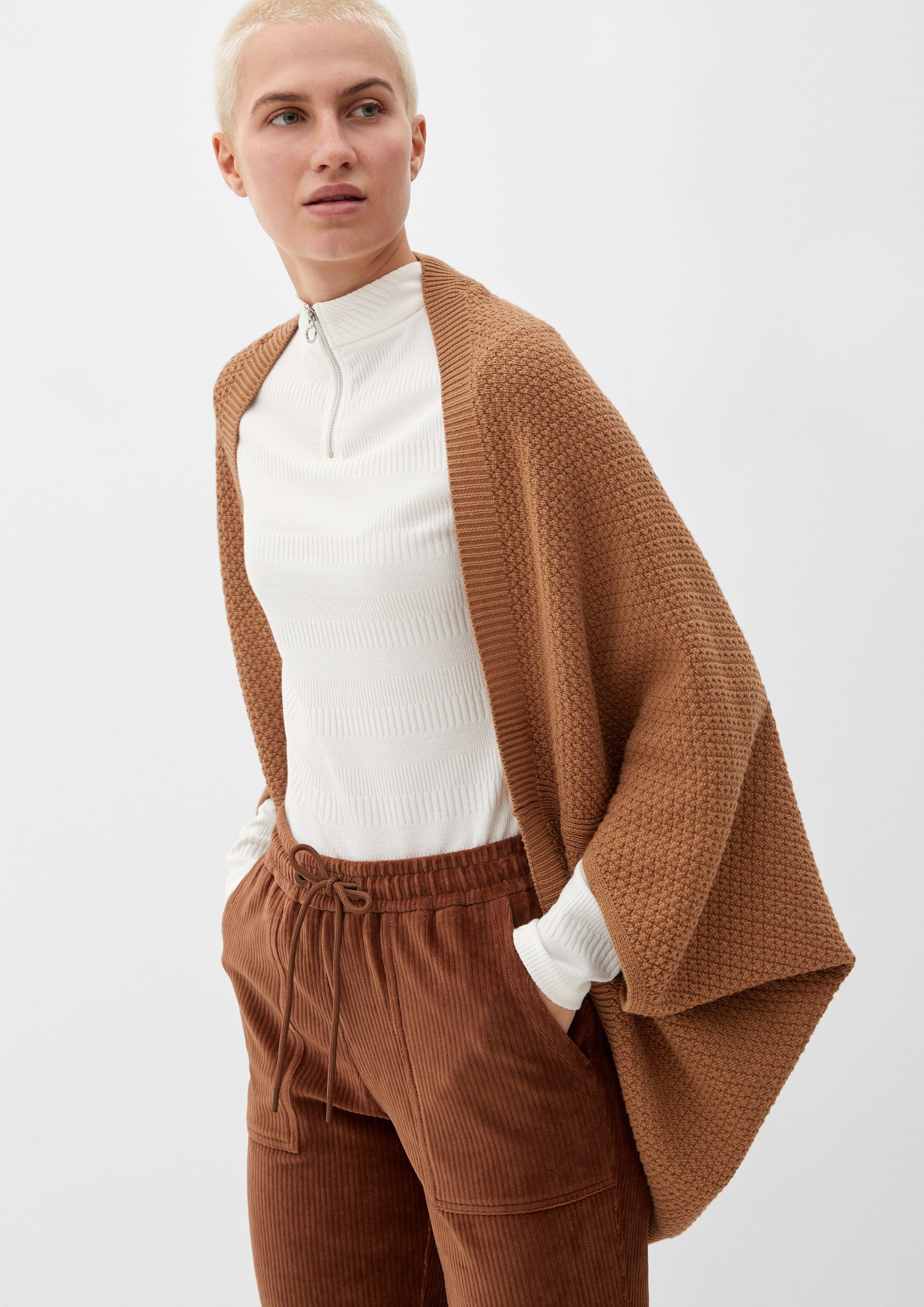 Poncho aus Baumwollmix  2119747-8469