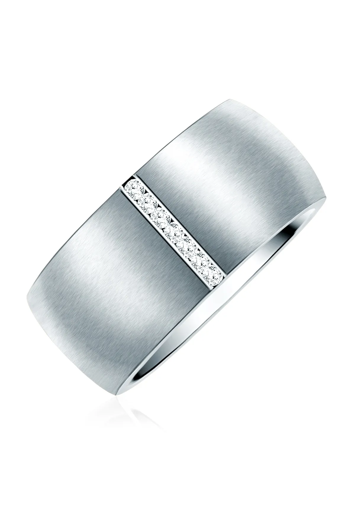 Rafaela Donata  Ring mit Kristallen von Swarovski® Ring Edelstahl verziert mit Kristallen von Swarovski® weiß