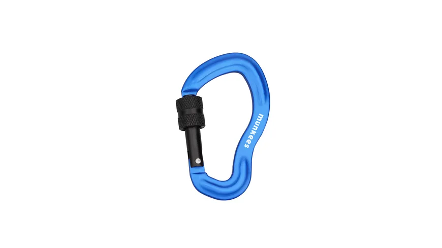 munkees Karabiner mit Schraubverschluß 