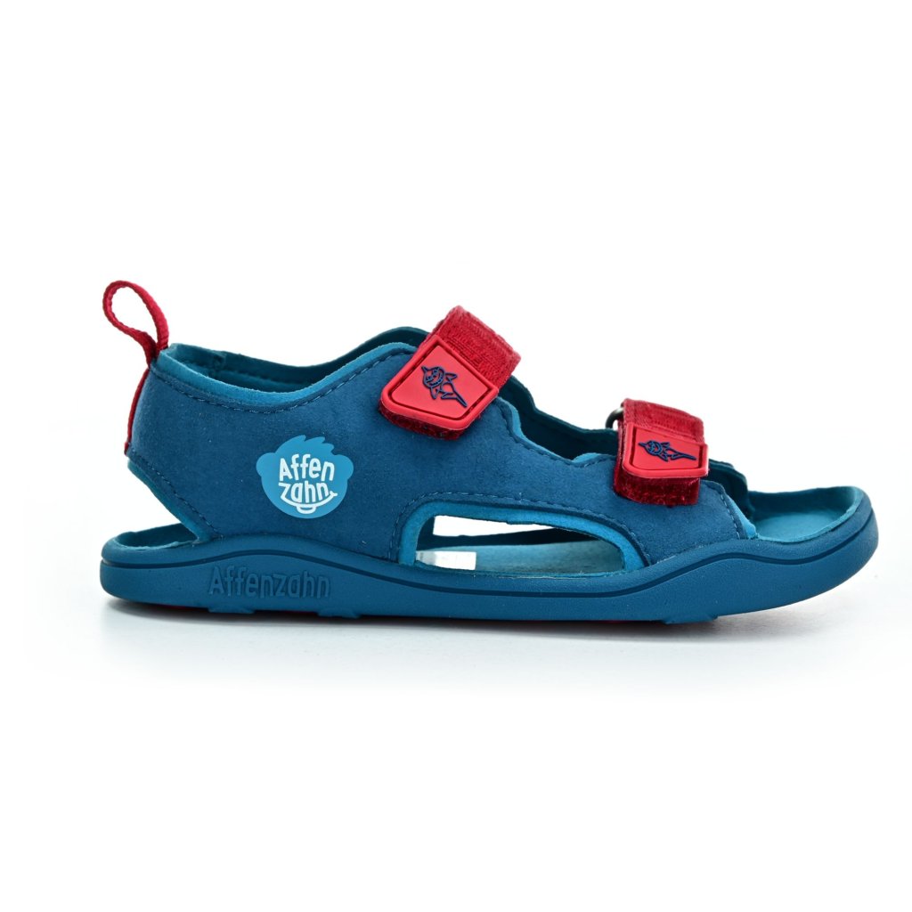 Affenzahn Sandal Vegan Airy Shark Petrol Barfußsandalen