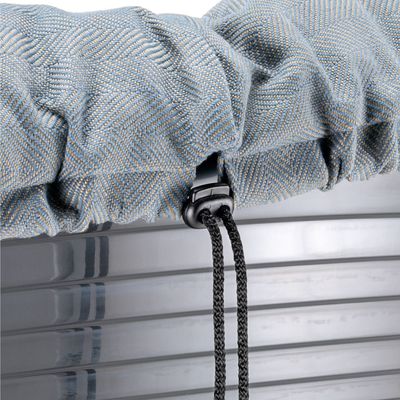 Set aus Ferplast Korb Siesta Deluxe mit Überzug Sofà blau Tweed