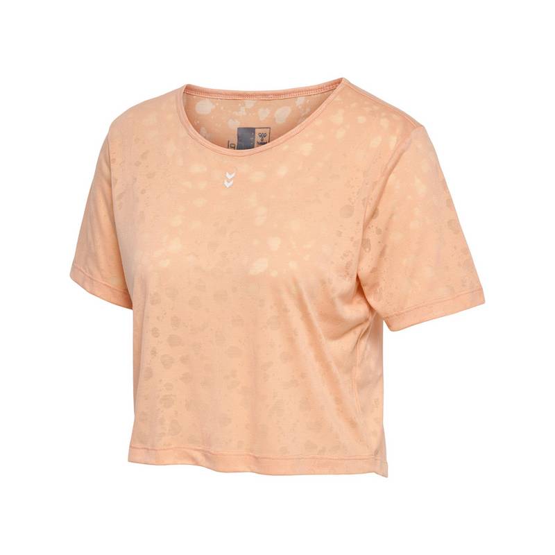 hummel hmlMT IRIS BURNOUT CROP T-SHIRT T-Shirt Damen