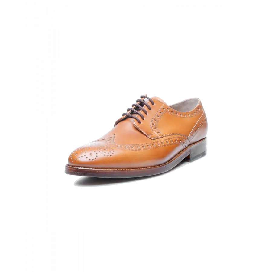 Heinrich Dinkelacker - Businessschuhe Budapester LUZERN FULL-BROGUE AC Kalbsleder - beige