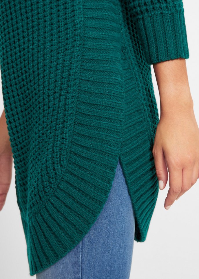 Kuscheliger Rollkragenpullover, 3/4 Arm