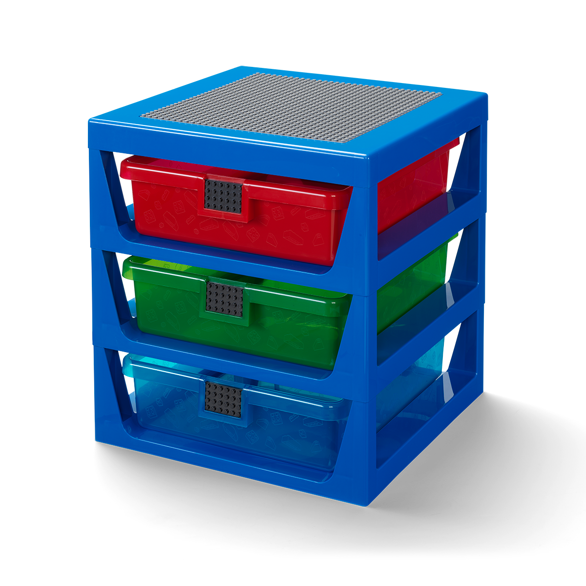 LEGO® Regalsystem in transparentem Blau 5006179