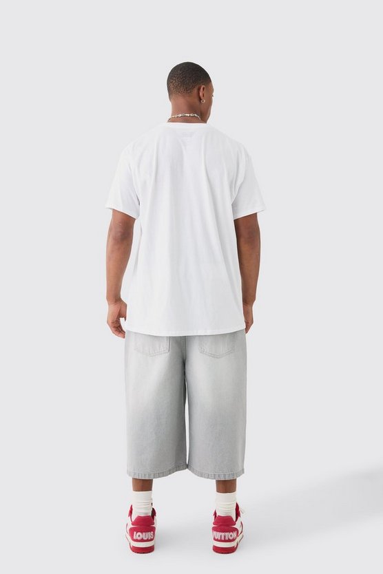 Oversize T-Shirt mit lizenziertem Spongebob Print