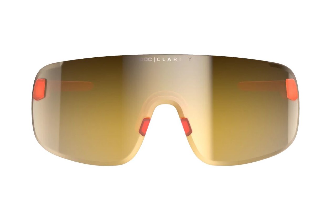 POC Elicit - Fluorescent Orange Translucent/Violet/Gold Mirror