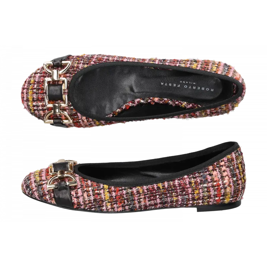 Roberto Festa - Ballerinas ROBERTA Tweed - bunt