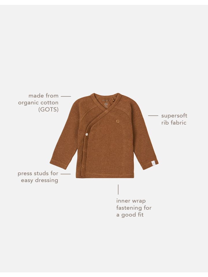 Noppies Langarmshirt Nanyuki in Chipmunk Melange günstig kaufen