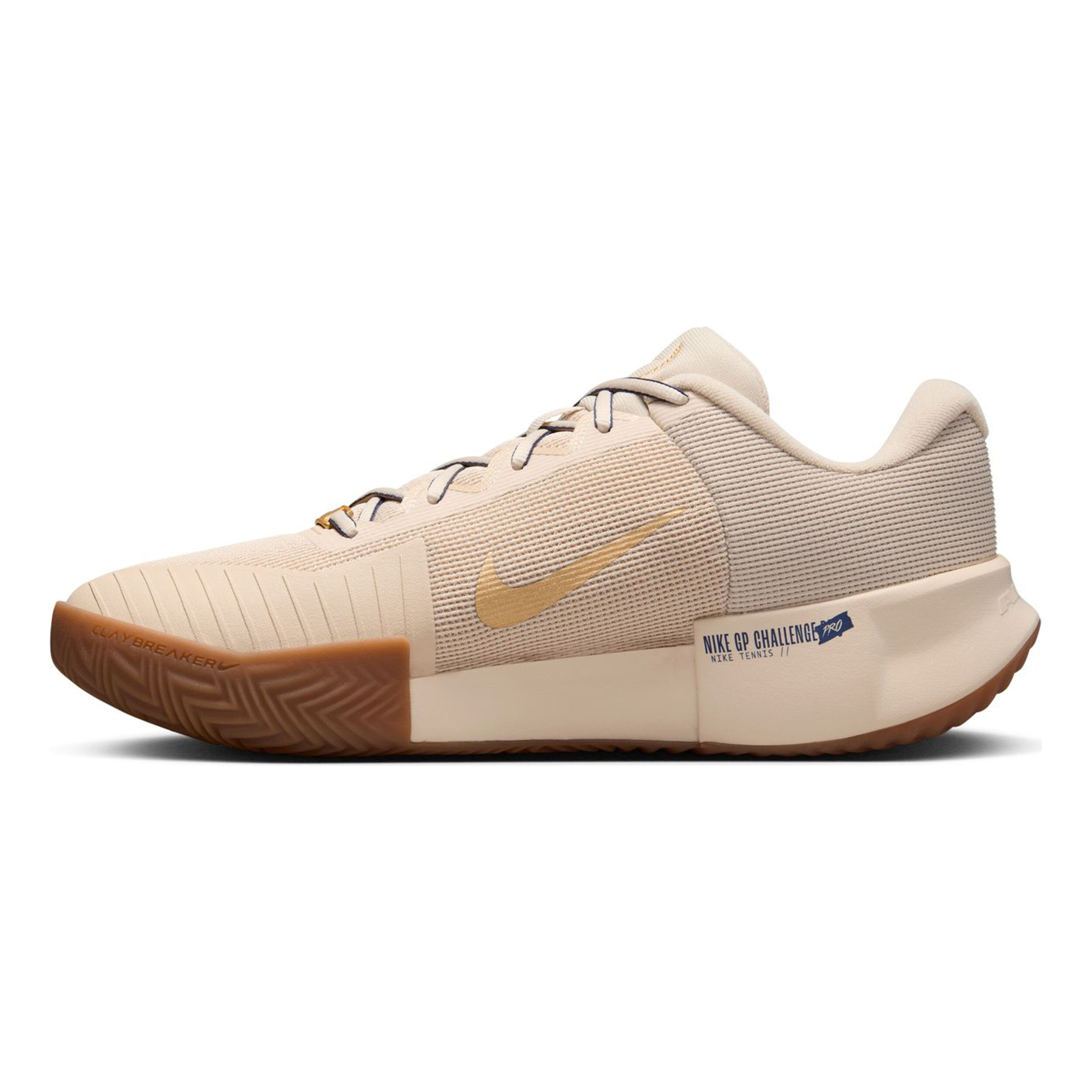 GP Challenge Pro PRM Sandplatzschuh Herren - Beige, Dunkelblau