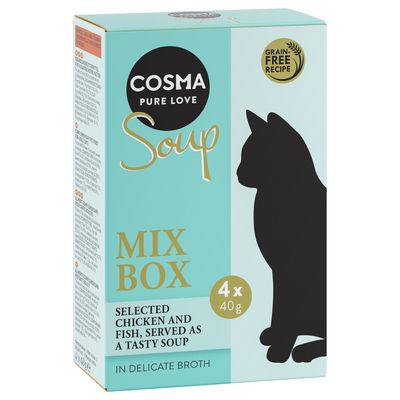 4 x 40 g Cosma Soup Probiermix