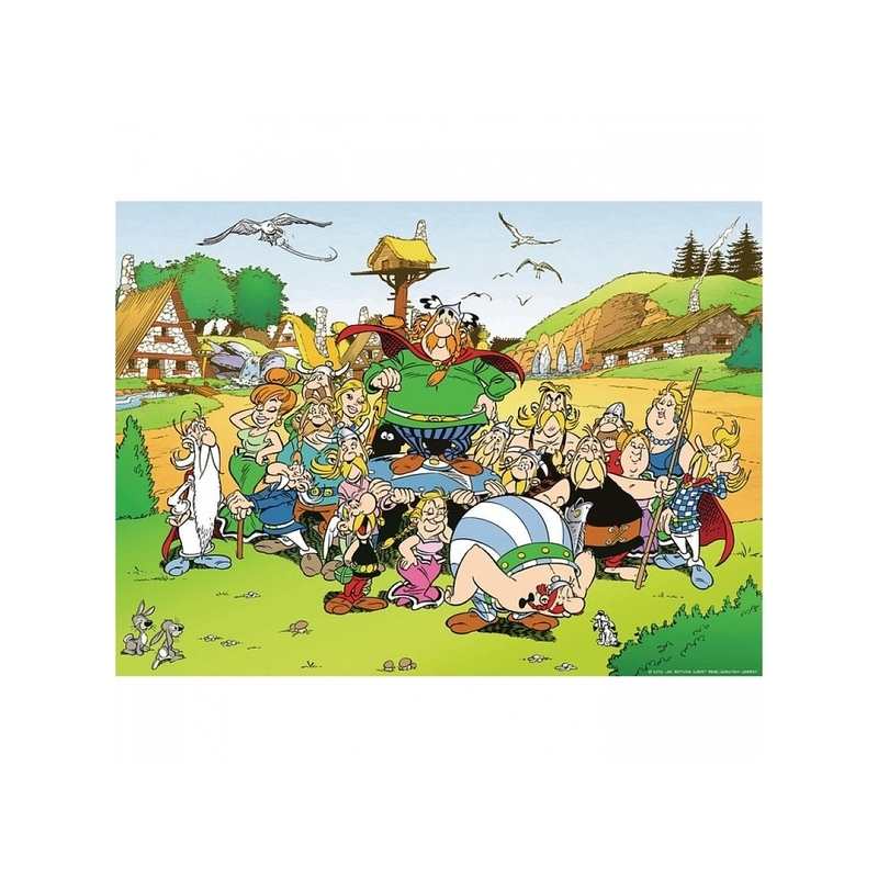 Puzzle Asterix au village 500 pièces
