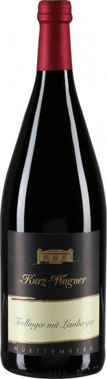 2018 Heilbronner Stiftsberg Trollinger mit Lemberger halbtrocken 1,0 L - Weingut Kurz-Wagner
