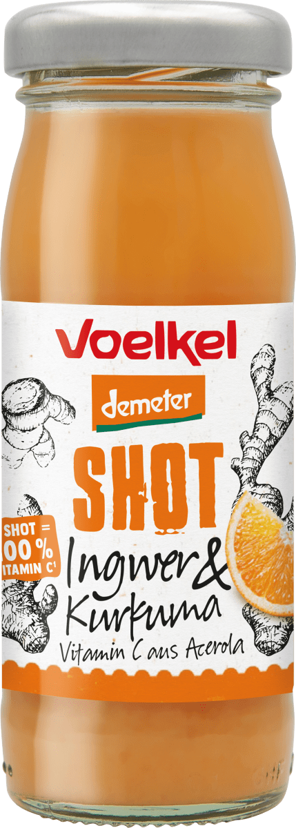 Ingwer & Kurkuma Shot, 95 ml