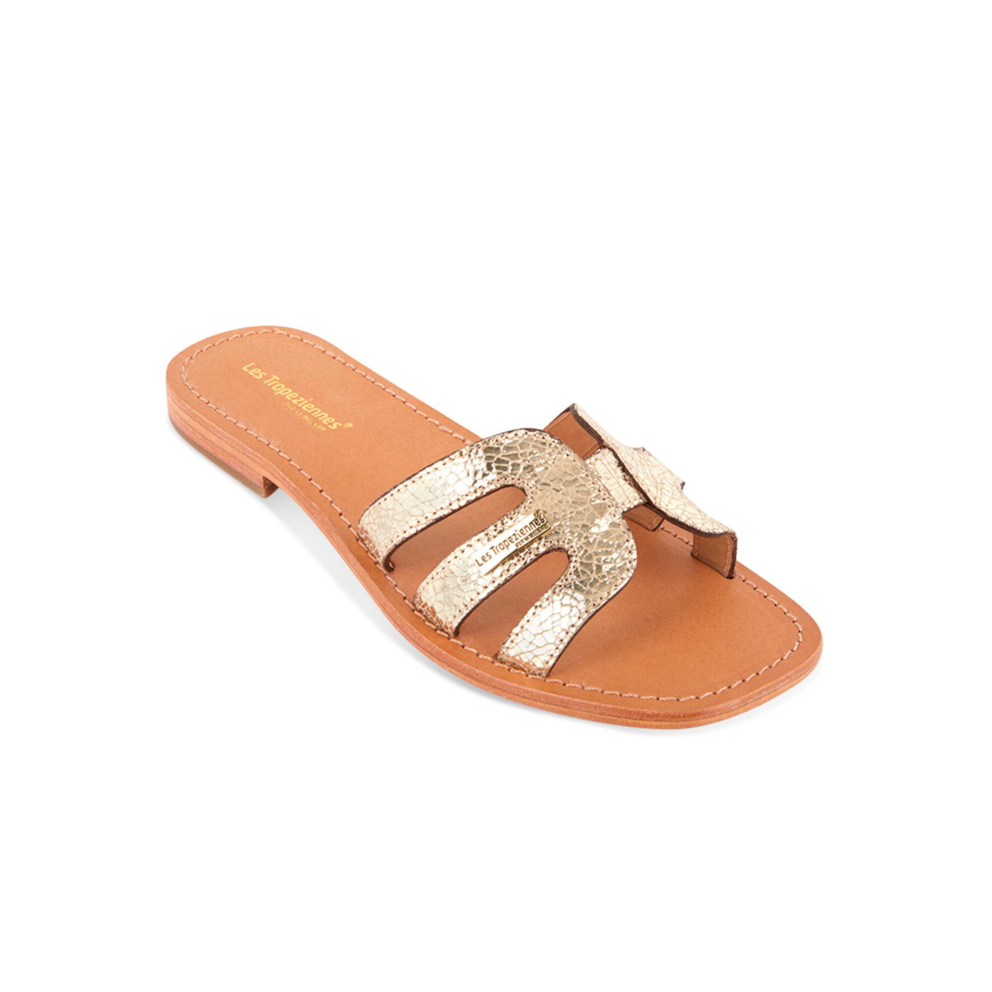 Mules plates en cuir Hadamia, pieds larges