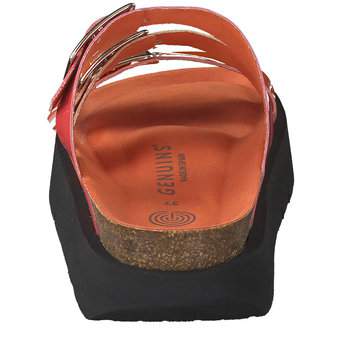 Genuins Cristi Vegan Charol Pantolette in rot