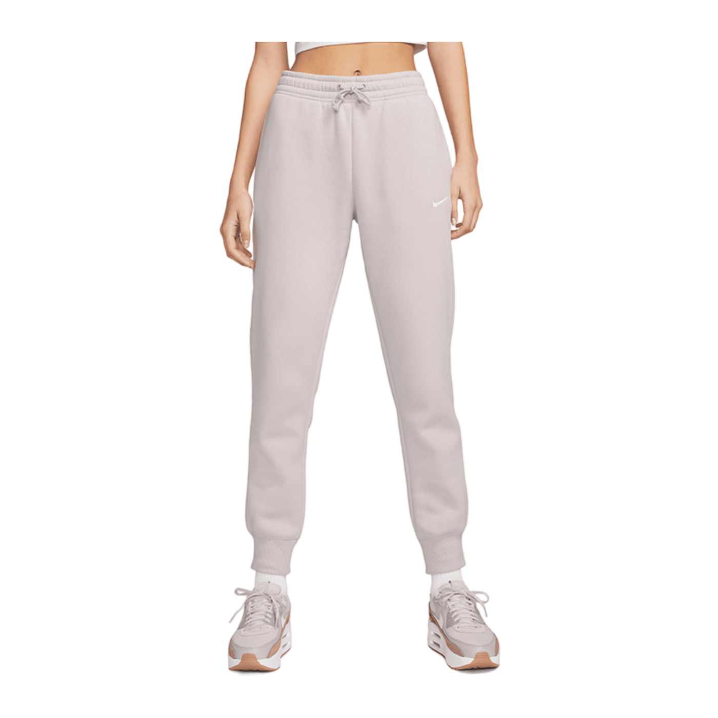 Nike Phoenix Fleece Sweatpant Damen Grau F019