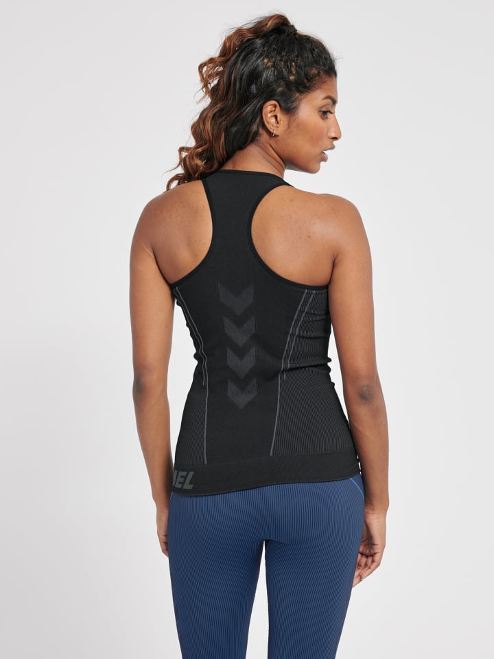 Hummel Hummel T-Shirt Hmlte Christel Multisport Damen in BLACK/ASPHALT MELANGE günstig kaufen